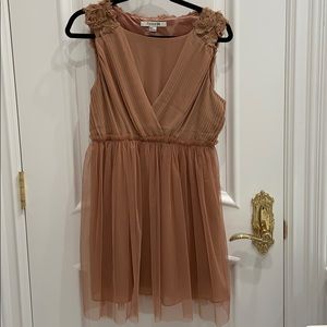 Forever 21 Cream Dress